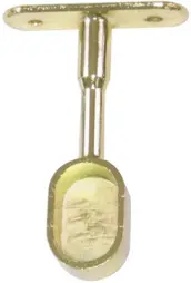 BLISTER 2 SOPORTE LATERAL T.OVAL ORO 25x15 Nº14 118615 AMIG