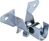CAJA 25 SOPORTE TECHO TUBO CROMO 12mm 73308