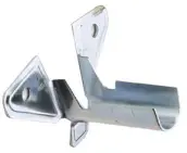 CAJA 25 SOPORTE LATERAL TUBO CROMADO 12mm 73307
