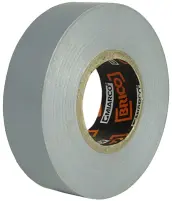 PAQ. 10 ROLLOS CINTA AISLANTE GRIS 19mm x20mt MIARCO