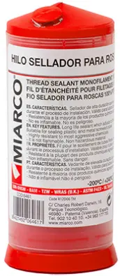 ROLLO HILO TEFLON PTFE 175mt 6461 MIARCO