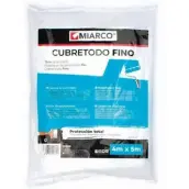 CUBRETODO PLASTICO 4x5mt FINO 311 MIARCO