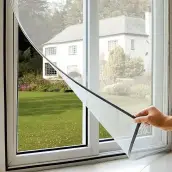 KIT MOSQUITERA VENTANA MAGNETICA PERFIL BLANCO 1.2x1.2mt EPID