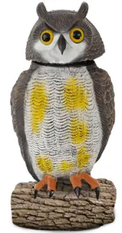 BUHO EOLICO ANTIPAJAROS 40cm 231452 MASSO
