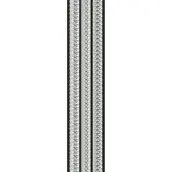 CORTINA PUERTA 120x210cm PLANA TOSCA nº4 CRISTAL NEGRO
