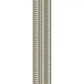 CORTINA PUERTA 120x210cm PLANA TOSCA nº10 CRISTAL-ORO