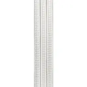 CORTINA PUERTA 120x210cm PLANA TOSCA nº15 BLANCA-CRISTAL