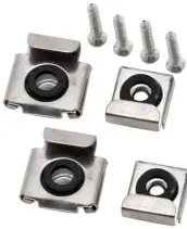 BLISTER 4 SOPORTE PARA ESPEJOS 45x25mm 30513 BRIMIC