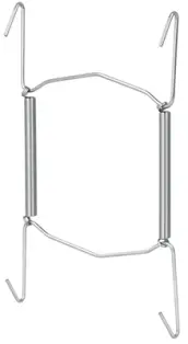 CUELGA PLATOS PEQUEÑO 9-18cm 209001000 METALTEX