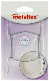 CUELGA PLATOS PEQUEÑO 9-18cm 209001000 METALTEX