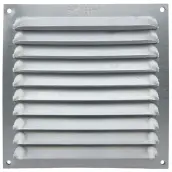 REJILLA VENTILACION ALUMINIO NATURAL 15x15cm CIS