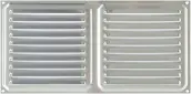 REJILLA VENTILACION ALUMINIO NATURAL 15x30cm CIS