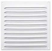 REJILLA VENTILACION ALUMINIO BLANCO 15x15cm CIS