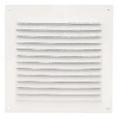 REJILLA VENTILACION 15x15cm ALUM. BLANCO C/MOSQUITERA 20218 AMIG