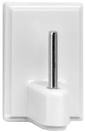 BLISTER 4 PERCHA VISILLERO BLANCO 2042-2 INOFIX
