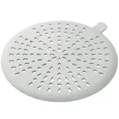 REJILLA FREGADERO SILICONA GRIS 12cm 53011 WENKO METALTEX