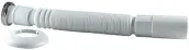 TUBO SIFON EXTENSIBLE BLANCO TUERCA METALICA 1´1/2x40 CIS