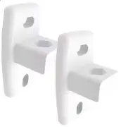 JUEGO 2 SOPORTE PARED TOLDO BLANCO 10433 MICEL