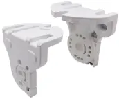 JUEGO 2 SOPORTE EJE TOLDO BLANCO 10435 MICEL