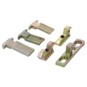 JUEGO CERRADEROS Y GANCHOS PUERTAS Y VENTANAS CORREDERAS 22678 AMIG