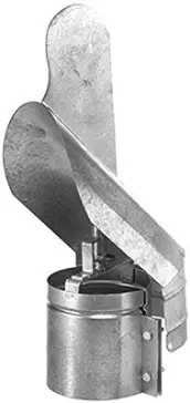 SOMBRERETE GIRATORIO GALVANIZADO 100mm