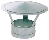 SOMBRERETE CHINO GALVANIZADO 100mm