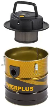 ASPIRADOR DE CENIZA AUTOLIMPIEZA 1.800w 20lt POWX3018 POWERPLUS