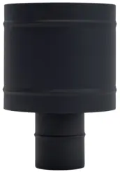 SOMBRERETE ANTIRREVOCANTE LACADO NEGRO 80mm EXOJO