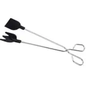 TENACILLA INOX PALAS NYLON 35cm 4505 SAUVIC