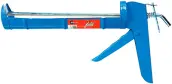 PISTOLA SILICONA CREMALLERA AZUL 225mm 31320320 YAKKA