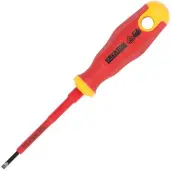 DESTORNILLADOR PLANO AISLADO 3x75mm 1.000V KRTH20402 KREATOR