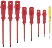 JUEGO 8 DESTORNILLADORES AISLADOS SL/PH KRT400201 KREATOR