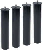 JUEGO 4 PATAS CANAPE SOMIER FIJAS 25cm ATORNILLAR 50mm