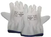 PAQ. 12 GUANTES PIEL FLOR VACUNO TALLA 7 510-B TELASCOR