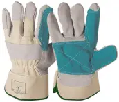 PAQ. 12 GUANTES SERRAJE REFORZADO 502 T.10 TELASCOR