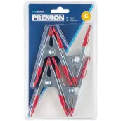 BLISTER 4 PINZA TOLDO MUELLE ZINCADA 100mm BRICO PRE900019 PREMION