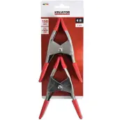 BLISTER 2 PINZA TOLDO MUELLE ZINCADA 150mm PRO KRTH40502 KREATOR