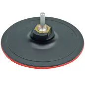 DISCO GOMA TALAD/DESBAR. 125mm VELCRO C/VASTAGO 08316 VOREL