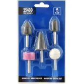 JUEGO 5 FRESAS ESMERIL 25400 VOREL