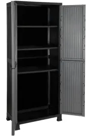 ARMARIO PLASTICO EXTERIOR 3 BANDEJAS 171x39x68cm 75881