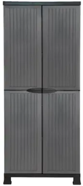 ARMARIO PLASTICO EXTERIOR ESCOBERO 4 BALDA 171x39x68cm 75883