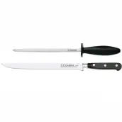 SET CUCHILLO JAMONERO Y CHAIRA PROFESIONAL 01700 3 CLAVELES