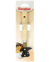 ABRELATAS MANGO MADERA 250330100 METALTEX