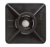 BOLSA 100 BASE BRIDA ADHESIVA NEGRA 19x19mm BBANE19 INDEX