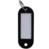 BOLSA 100 LLAVEROS TARJETEROS PLAS COLOR NEGRO A-470