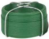 ROLLO 50mt ALAMBRE BOBINAX PLASTIFICADO VERDE  2/7 0,7/1,2mm