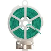ROLLO 50mt ALAMBRE JARDIN PLANO VERDE + CUTTER 88806 FLO