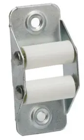 GUIACINTA PERSIANA METAL 2 POLEAS PLASTICO BLANCO 70050048