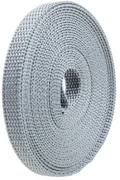 ROLLO 6mt CINTA PERSIANA GRIS 14mm