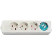 BASE MULTIPLE 4 TOMAS SIN CABLE 000800225 GSC